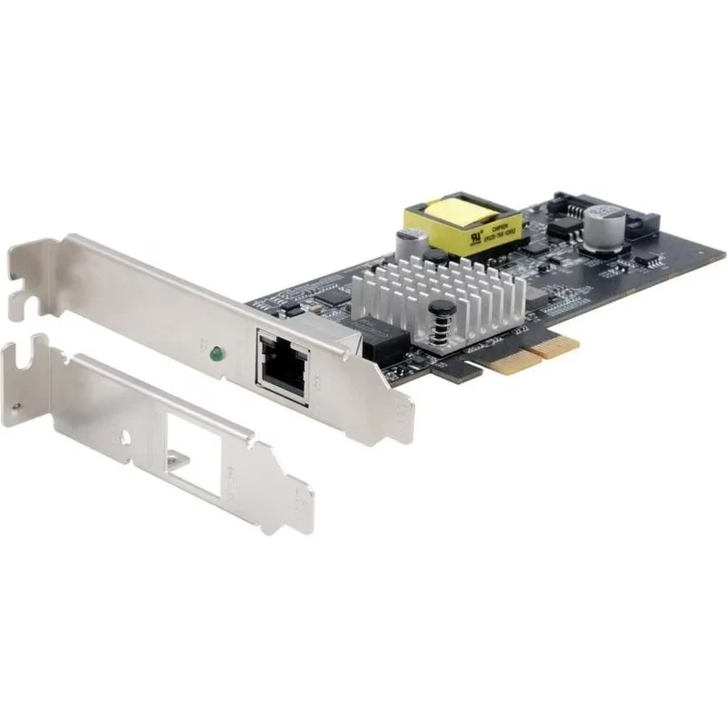 Scheda di Rete Exsys EX-60121 PCI Express x2 10 Gbit/s con PoE Integrato - immagine 1