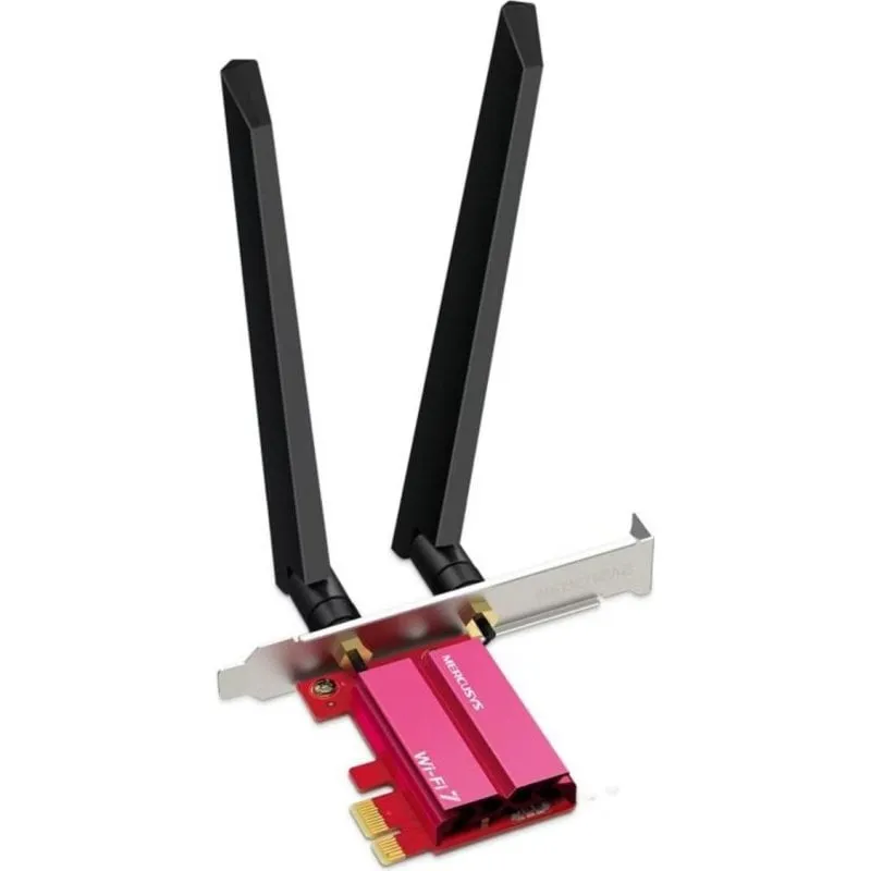 Scheda Rete Mercusys MA47BE PCIe Wi-Fi 7 Tri-Band 5765 Mb/s Bluetooth 5.4 - immagine 1
