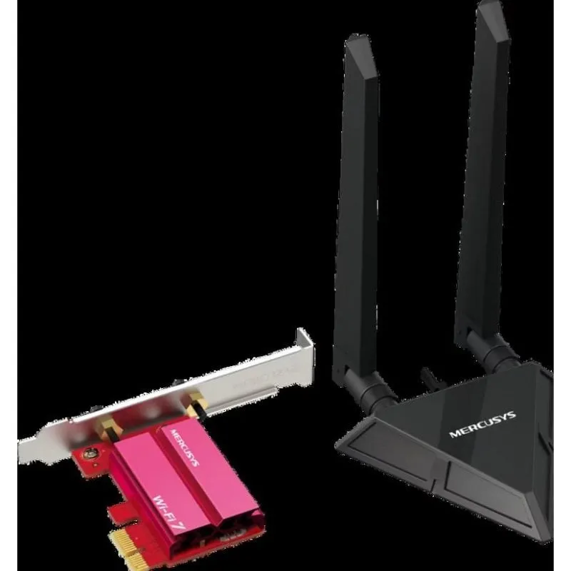 Scheda Rete Mercusys MA49BE PCI Express Mini Tri-Band 5760 Mb/s Bluetooth 5.4 - immagine 1