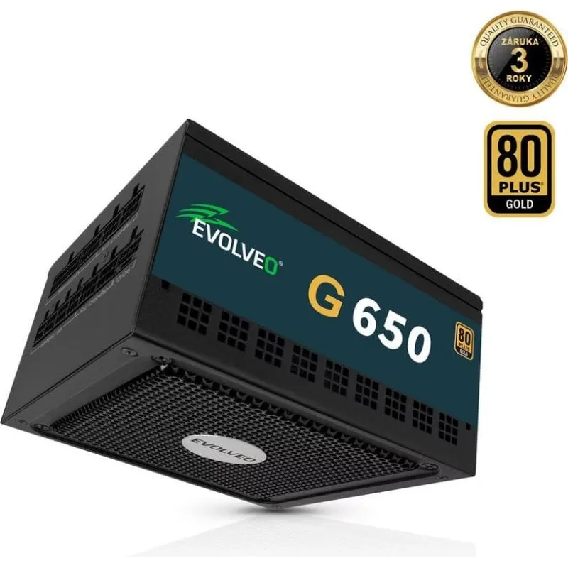 Alimentatore Evolveo G650 650W Certificazione 80+ Gold modulare - immagine 1