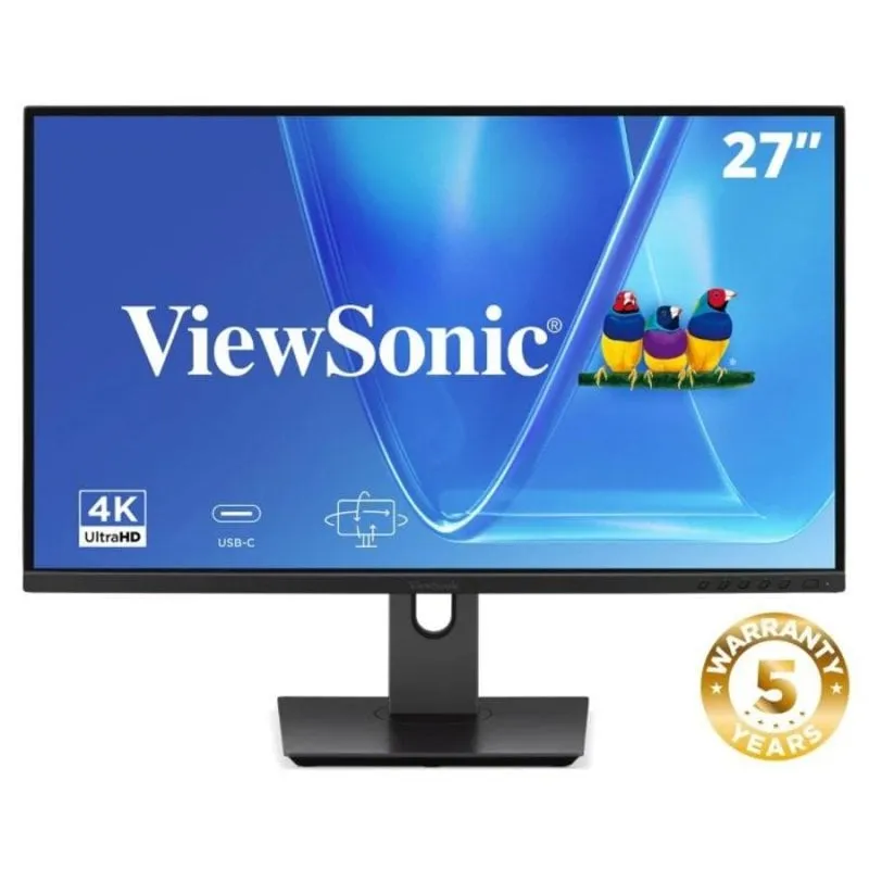 Monitor PC Viewsonic VG2719U-4K 27" UltraHD 4K 60Hz IPS HDR10 Altezza regolabile - immagine 1