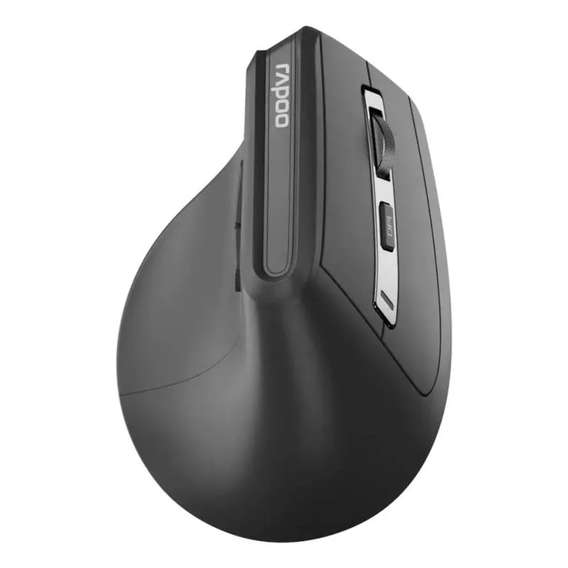 Mouse Rapoo EV310M wireless verticale 2400 DPI nero destro - immagine 1