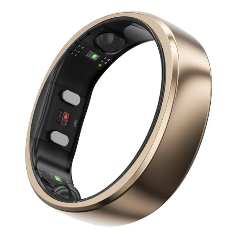 Anello intelligente RingConn Gen 2 Air Taglia 10 Bluetooth IP68 Autonomia 10 giorni Android iOS Oro - immagine 1