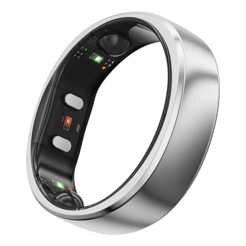 Anello intelligente RingConn Gen 2 Air taglia 13 Bluetooth IP68 autonomia 10 giorni Argento - immagine 1