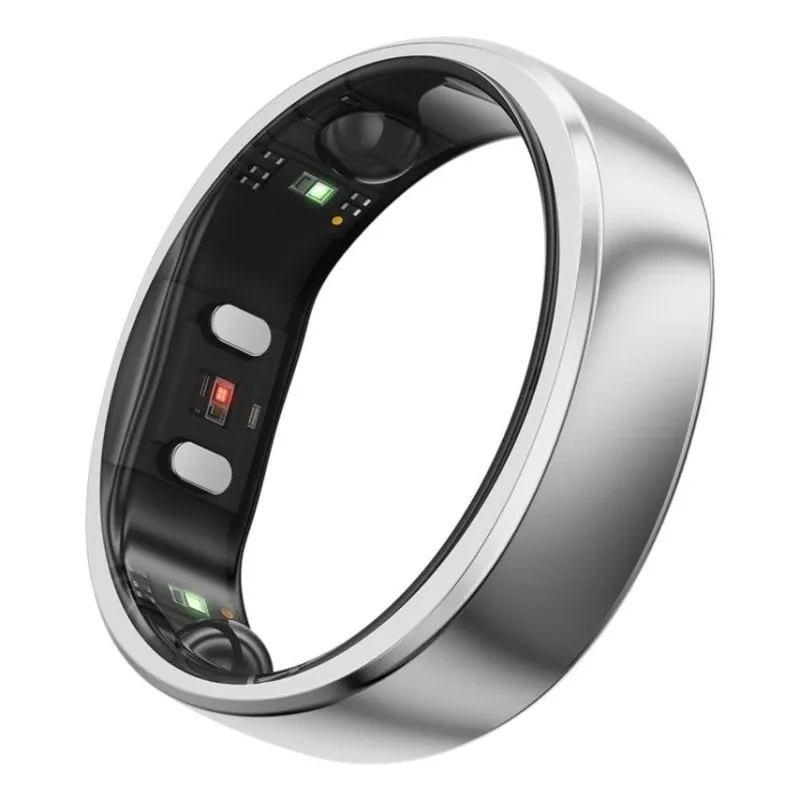 Anello intelligente RingConn Gen 2 Air Taglia 11 Bluetooth IP68 Autonomia 10 giorni iOS/Android Argento - immagine 1