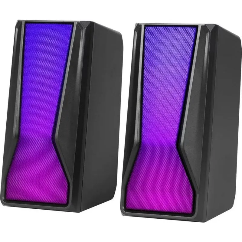 Altoparlanti Marvo PC Bluetooth 2.0 6W potenza design compatto nero - immagine 1