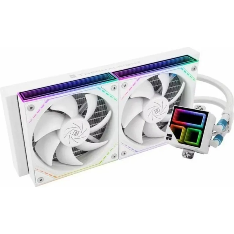 Raffreddamento Liquido Thermalright Frozen Infinity 240mm 2 Ventole Bianco - immagine 1
