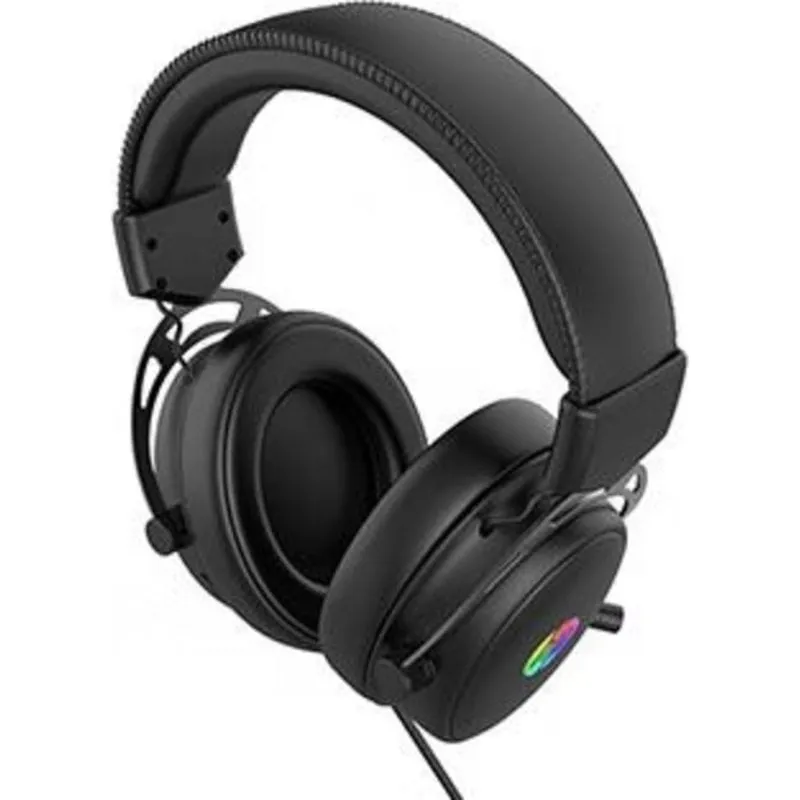 Cuffie HP DHE-8005N cablate USB e jack 3,5 mm gaming nere - immagine 1