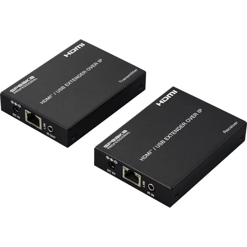 Estensore HDMI su IP SpeaKa Professional USB IR 1920x1200 - immagine 1