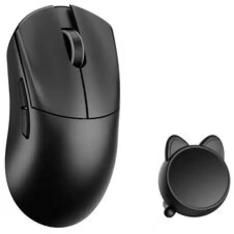 Ratón WLMouse HUAN wireless 8000Hz ottico nero 5 pulsanti programmabili - immagine 1