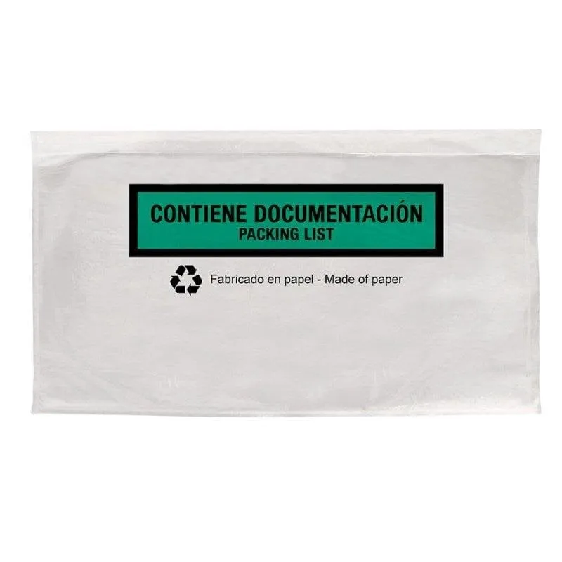 Busta auto-adesiva Q-Connect porta documenti 240x135 senza finestra Pack 100 - immagine 1