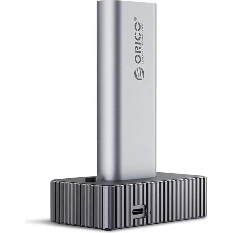 Docking station Orico IT18C3 per SSD M.2 NVMe/SATA 10 Gbps Alluminio - immagine 1