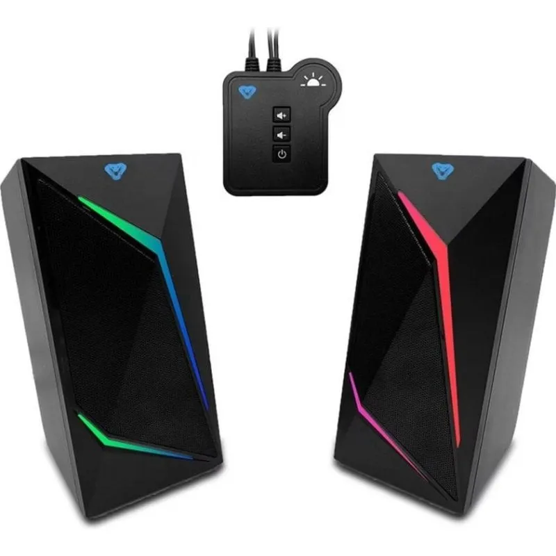Altoparlanti Media-Tech PC Bluetooth 320W con illuminazione RGB touch - immagine 1