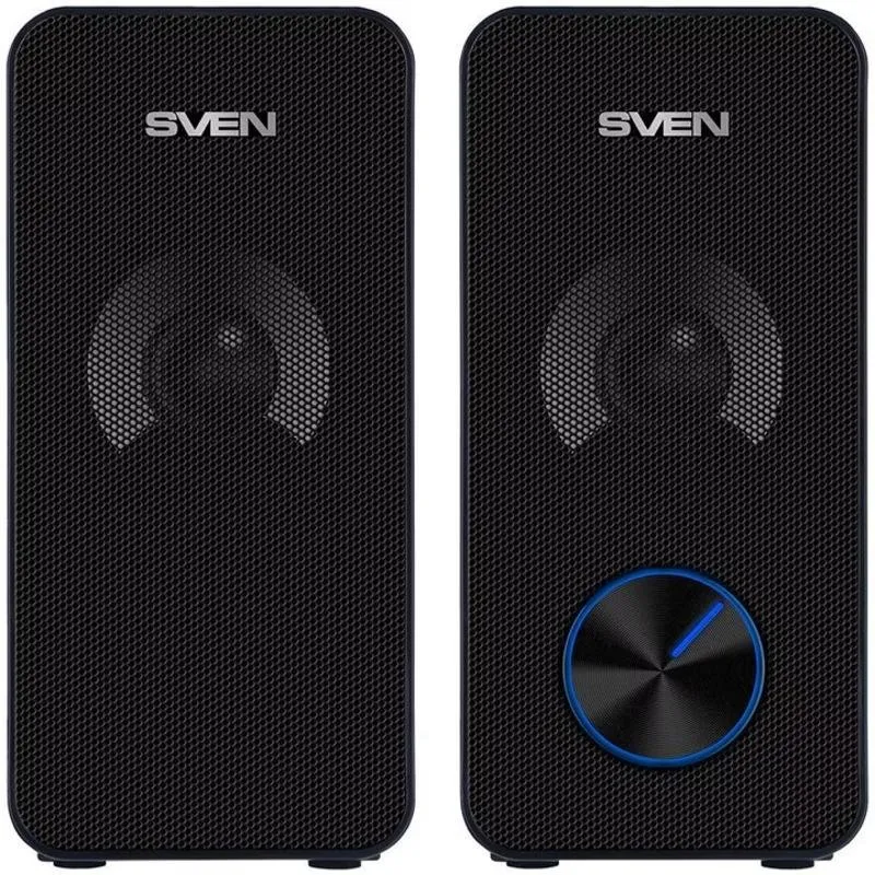 Altoparlanti Sven PC 2.0 USB 6W con jack 3,5 mm design compatto - immagine 1
