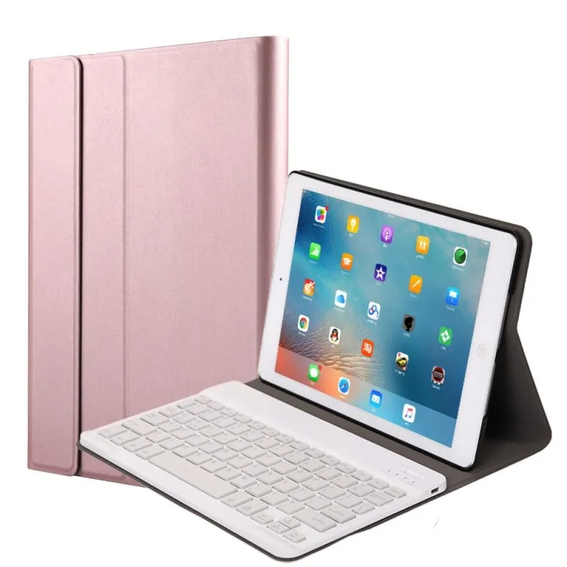 Custodia per Tablet Royal Bailey FT1130B Bluetooth Tastiera iPad Air/Pro Rosa - immagine 1