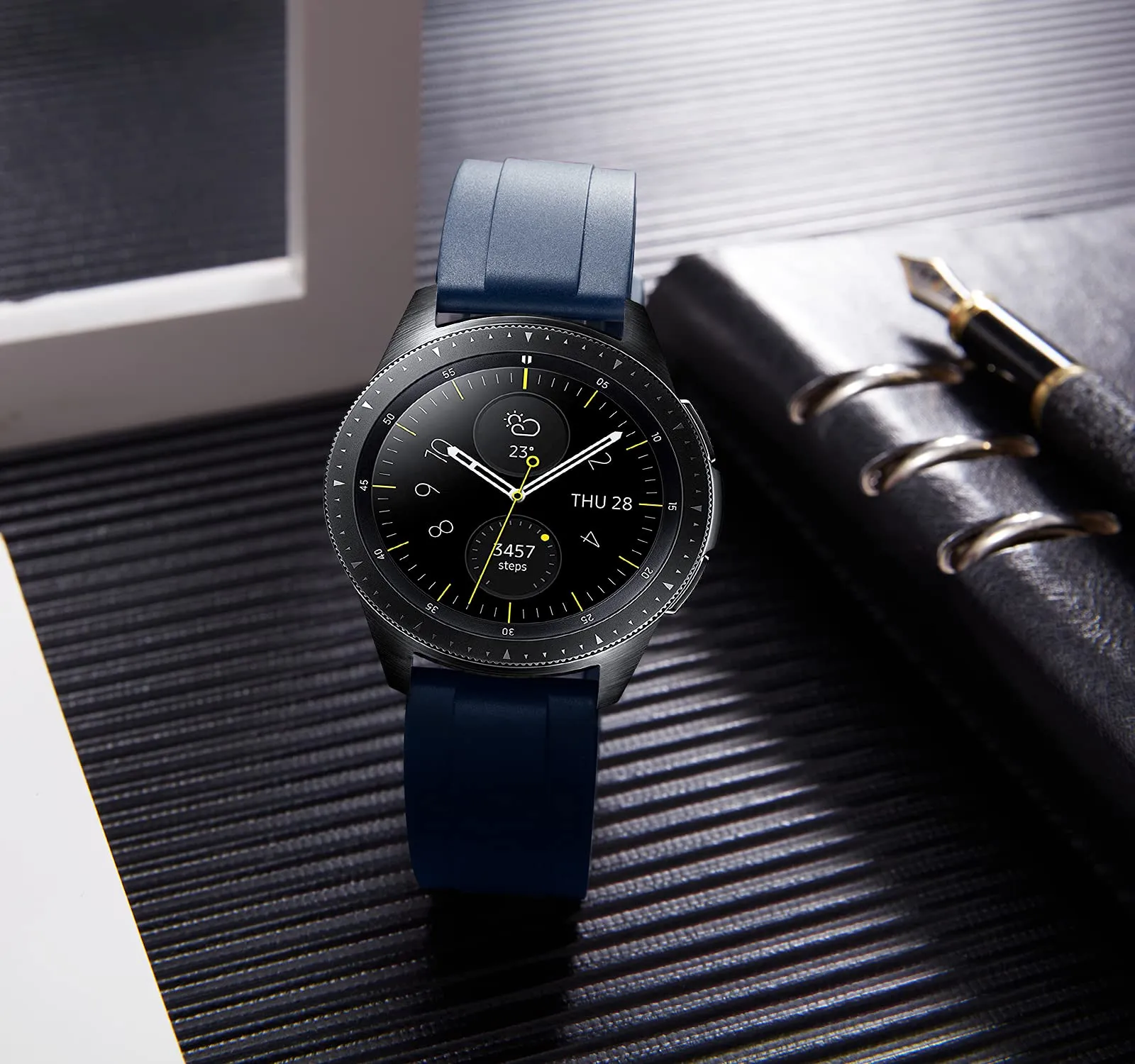 BINLUN Cinturini per Orologio in Silicone a Sgancio Rapido Cinturino in Gomma Sportivo 18mm 19mm 20mm 21mm 22mm 24mm Cinturini di Ricambio per Smartwatches per Uomo e Donna (18mm, Blu) - immagine 5