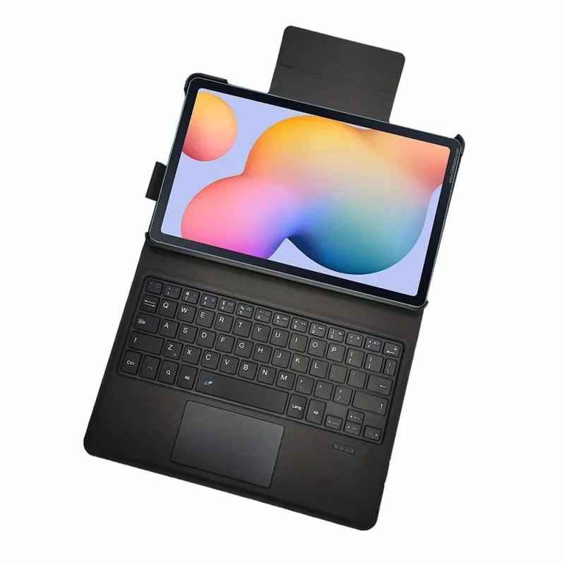 Custodia tablet Royal Bailey S062 tastiera Bluetooth Samsung Tab S6 Lite nero - immagine 1