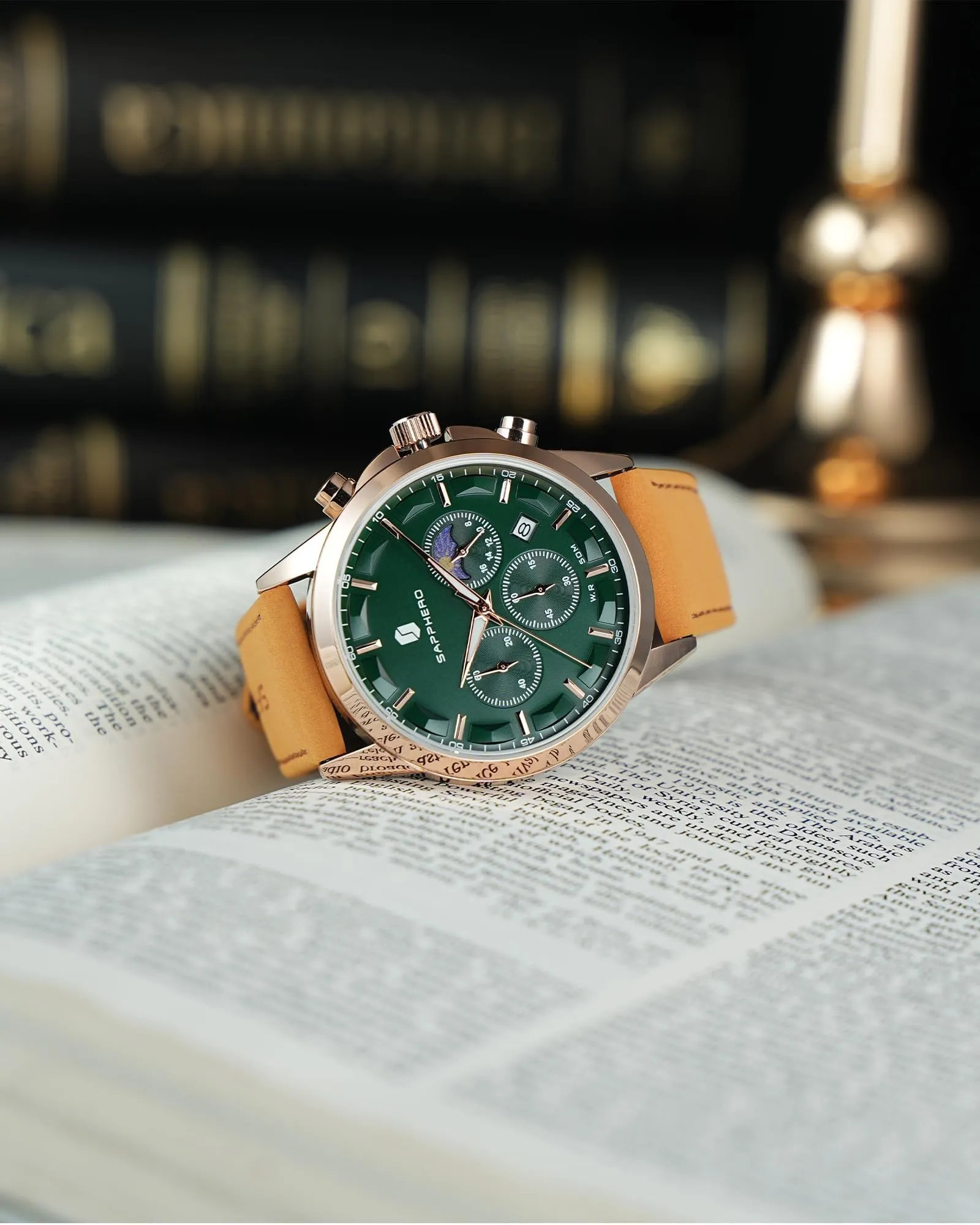 BENYAR BY Orologio da uomo quarzo analogico Cronografi Orologi uomo Regali - immagine 6