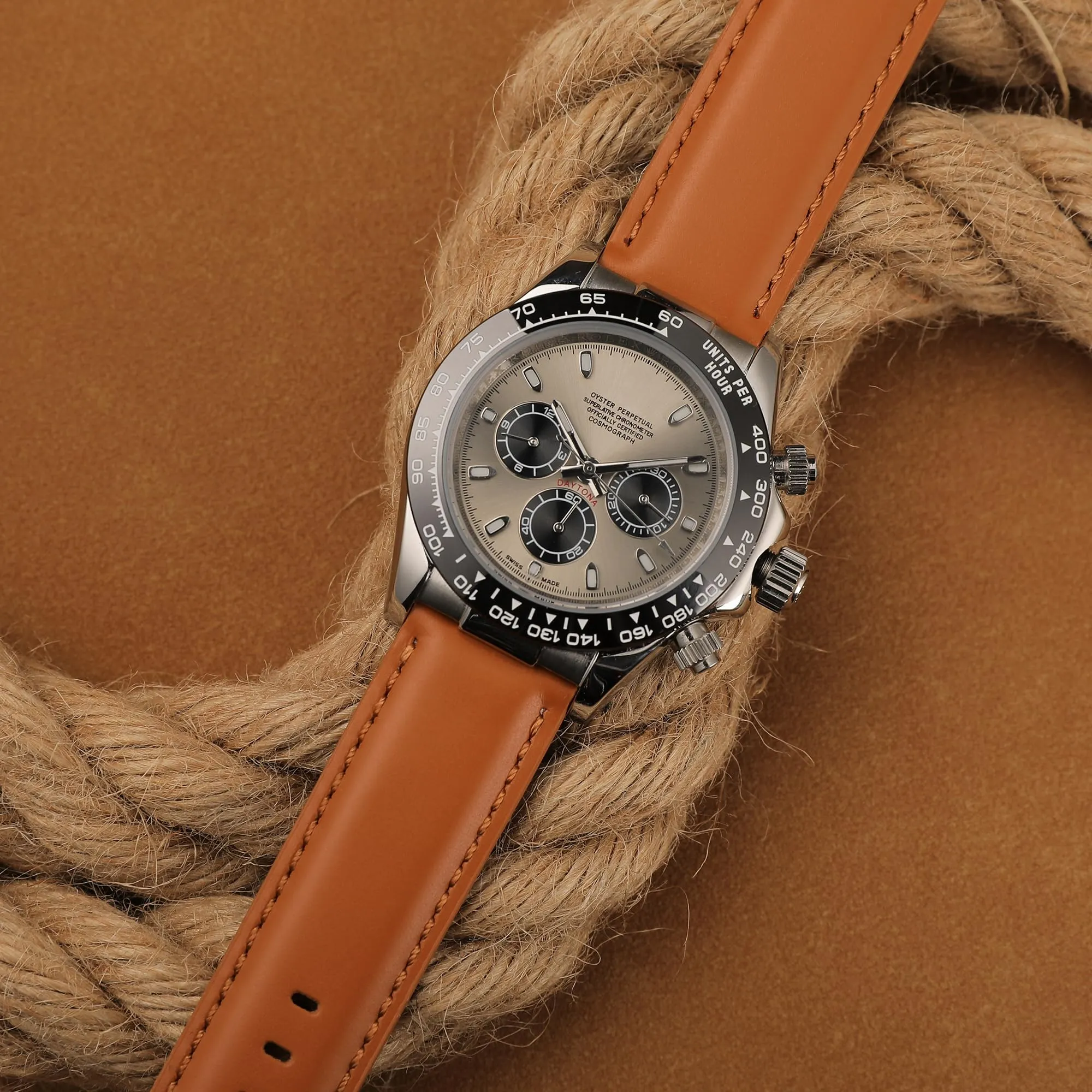 CORROPELLE Cinturini Orologio in Pelle a Sgancio Rapido 18mm 19mm 20mm 21mm 22mm, Elegante Cinturino Vera Pelle Alta qualità Cinturini Ricambio per Uomo Donna, Orologio e Smartwatch - immagine 6