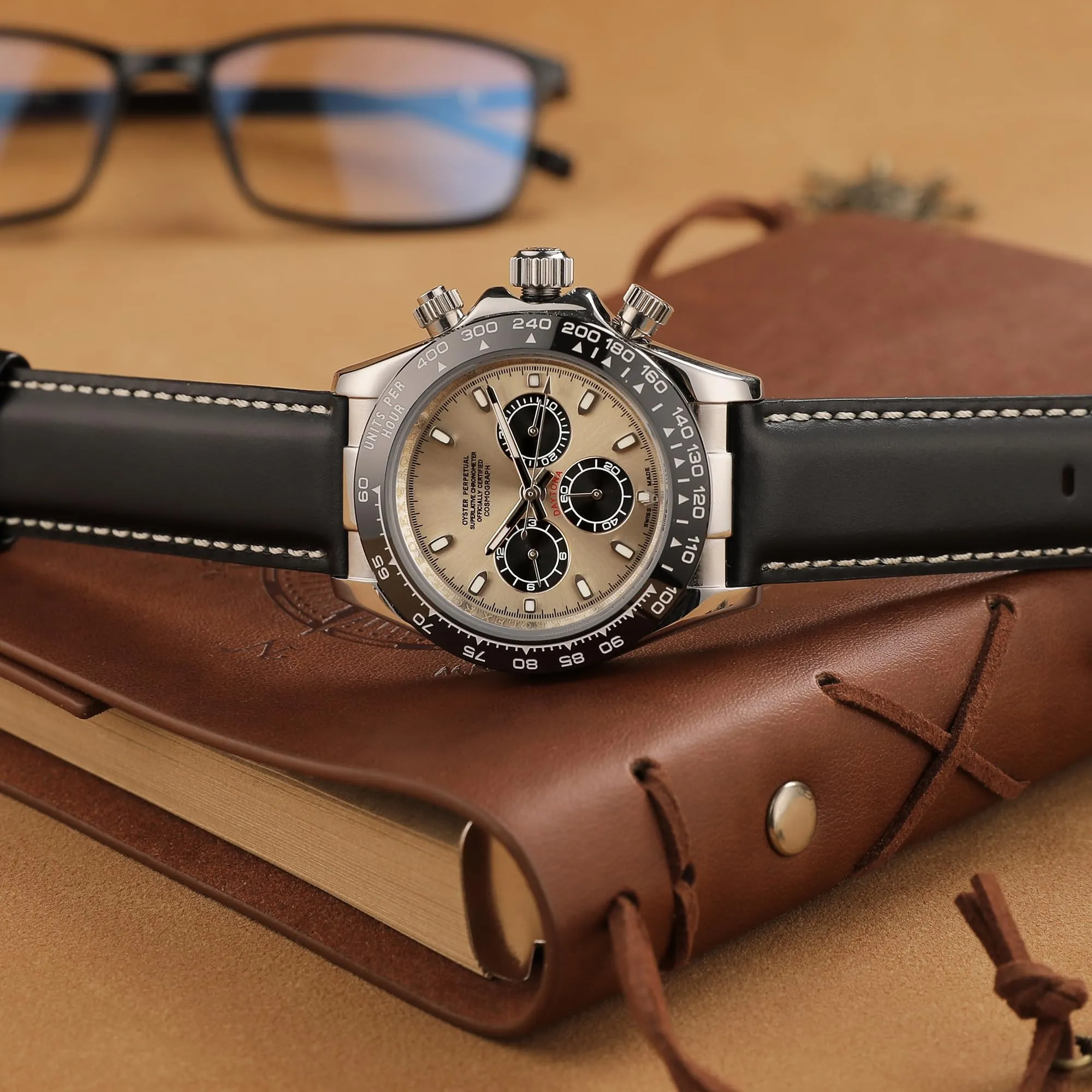 CORROPELLE Cinturini Orologio in Pelle a Sgancio Rapido 18mm 19mm 20mm 21mm 22mm, Elegante Cinturino Vera Pelle Alta qualità Cinturini Ricambio per Uomo Donna, Orologio e Smartwatch - immagine 5