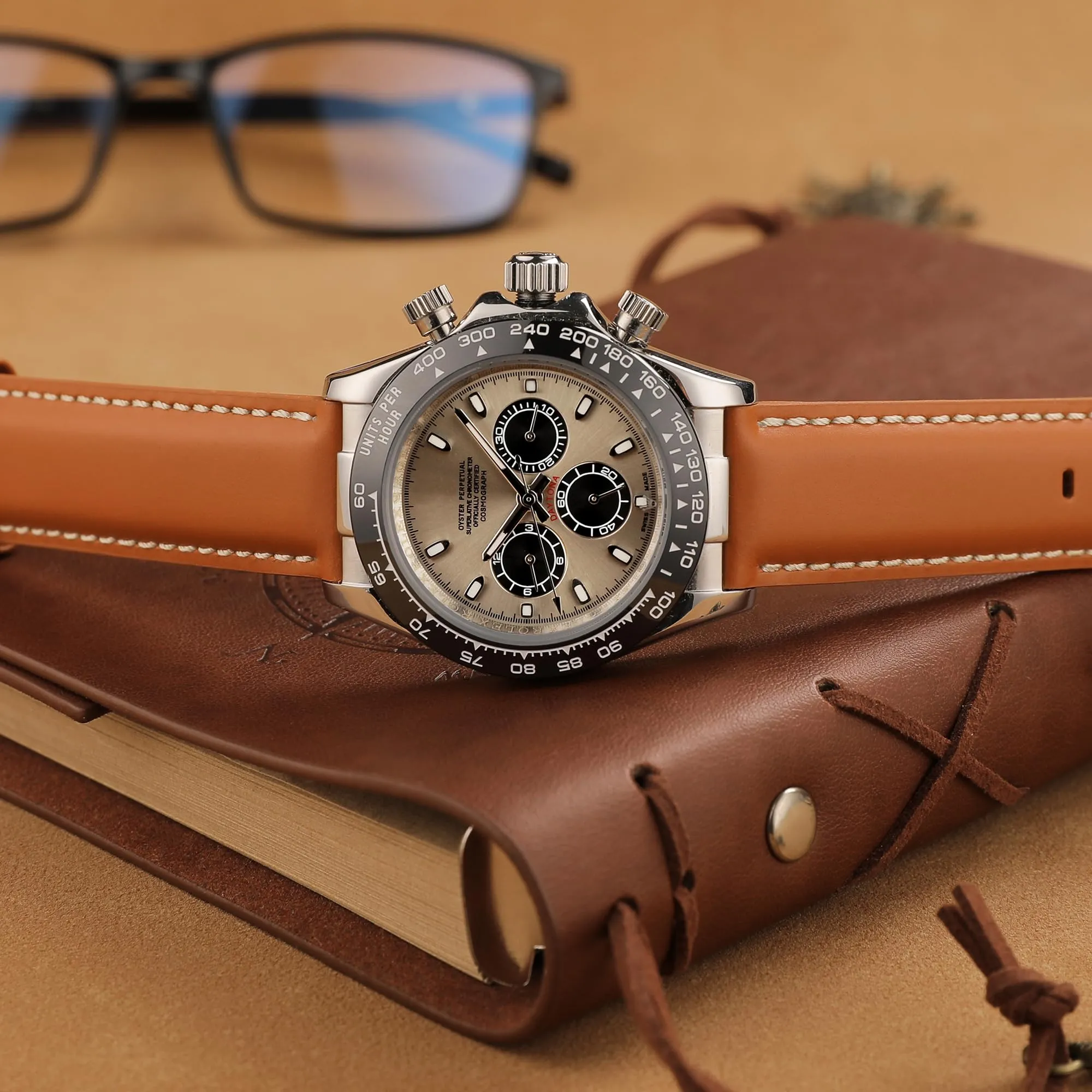 CORROPELLE Cinturini Orologio in Pelle a Sgancio Rapido 18mm 19mm 20mm 21mm 22mm, Elegante Cinturino Vera Pelle Alta qualità Cinturini Ricambio per Uomo Donna, Orologio e Smartwatch - immagine 5