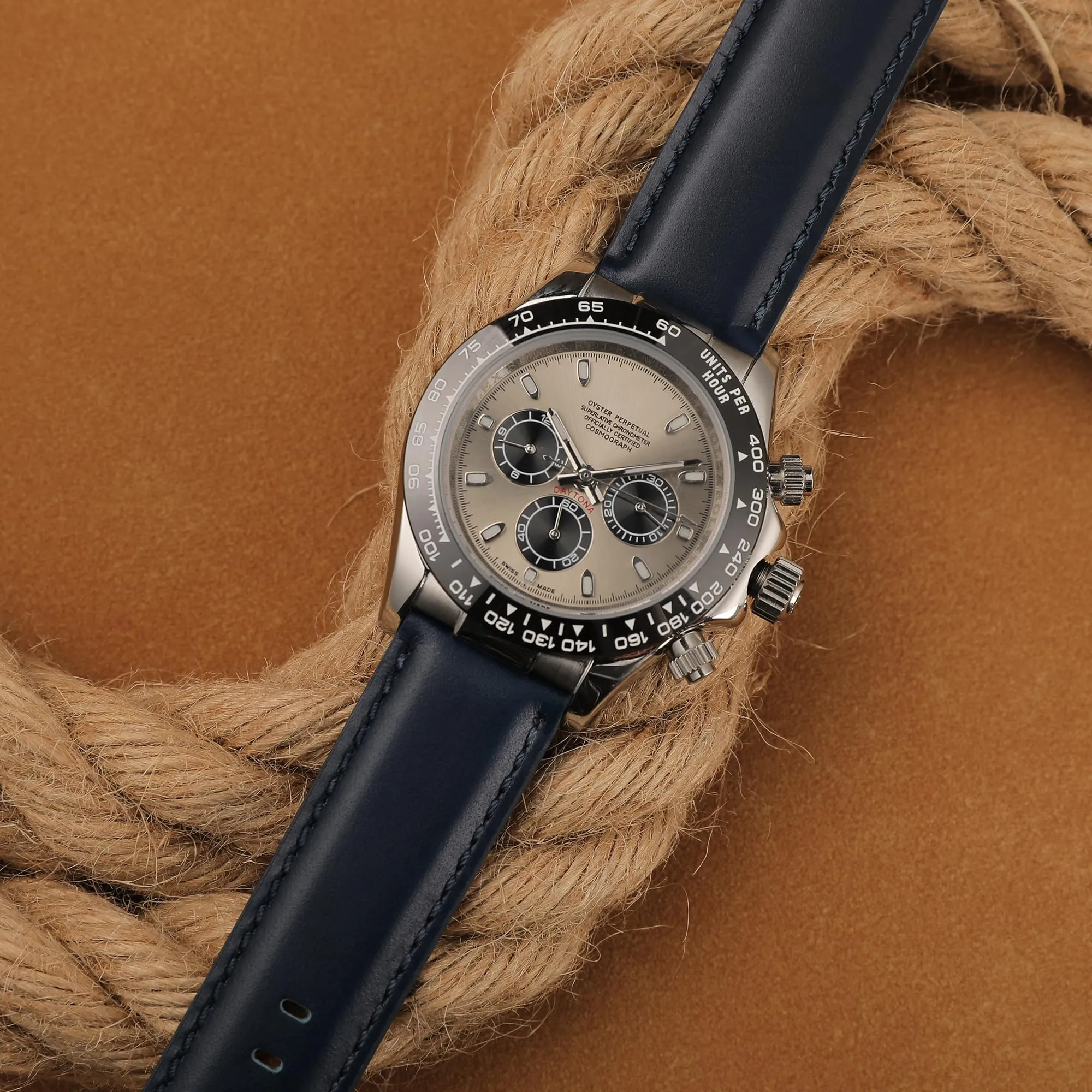 CORROPELLE Cinturini Orologio in Pelle a Sgancio Rapido 18mm 19mm 20mm 21mm 22mm, Elegante Cinturino Vera Pelle Alta qualità Cinturini Ricambio per Uomo Donna, Orologio e Smartwatch - immagine 6