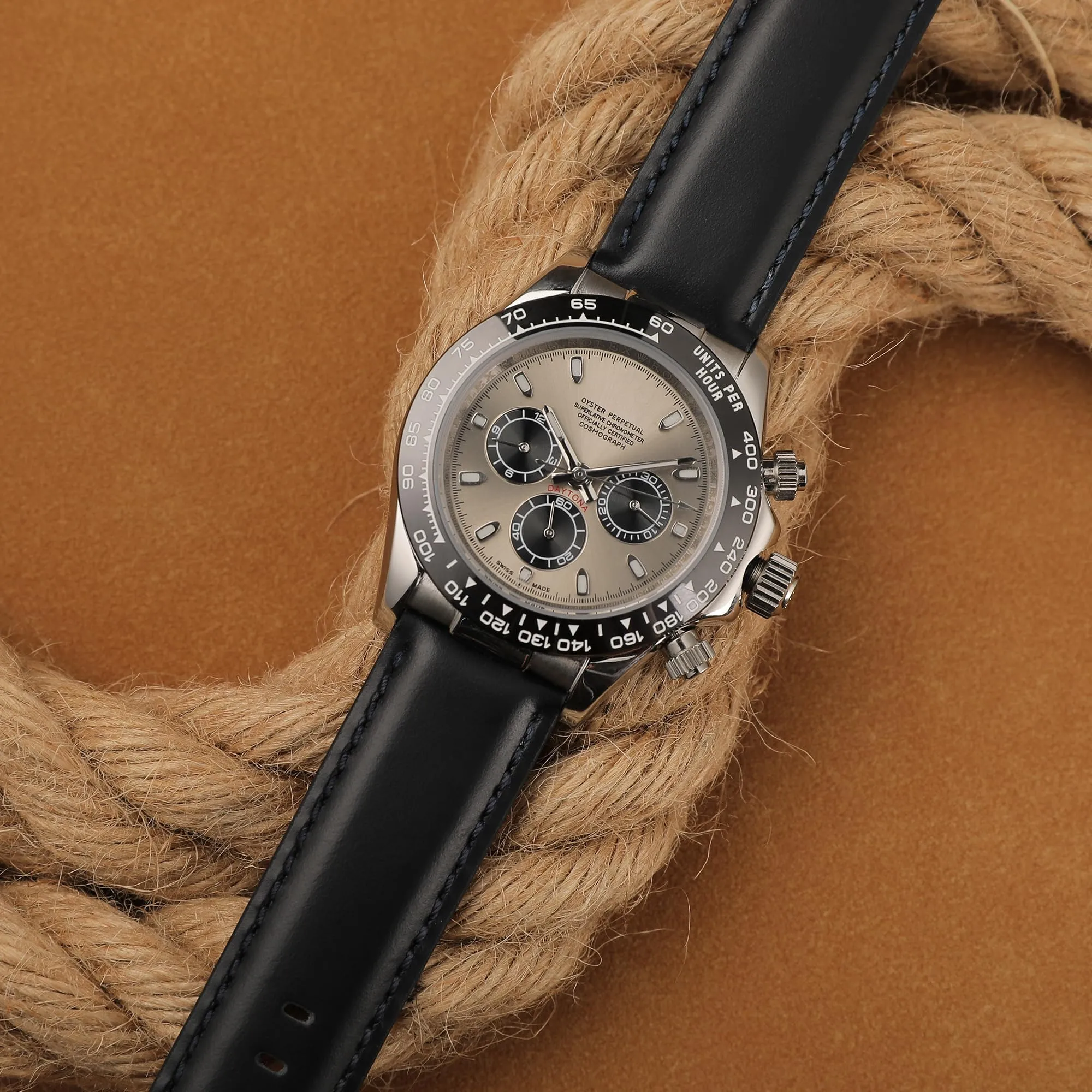 CORROPELLE Cinturini Orologio in Pelle a Sgancio Rapido 18mm 19mm 20mm 21mm 22mm, Elegante Cinturino Vera Pelle Alta qualità Cinturini Ricambio per Uomo Donna, Orologio e Smartwatch - immagine 6