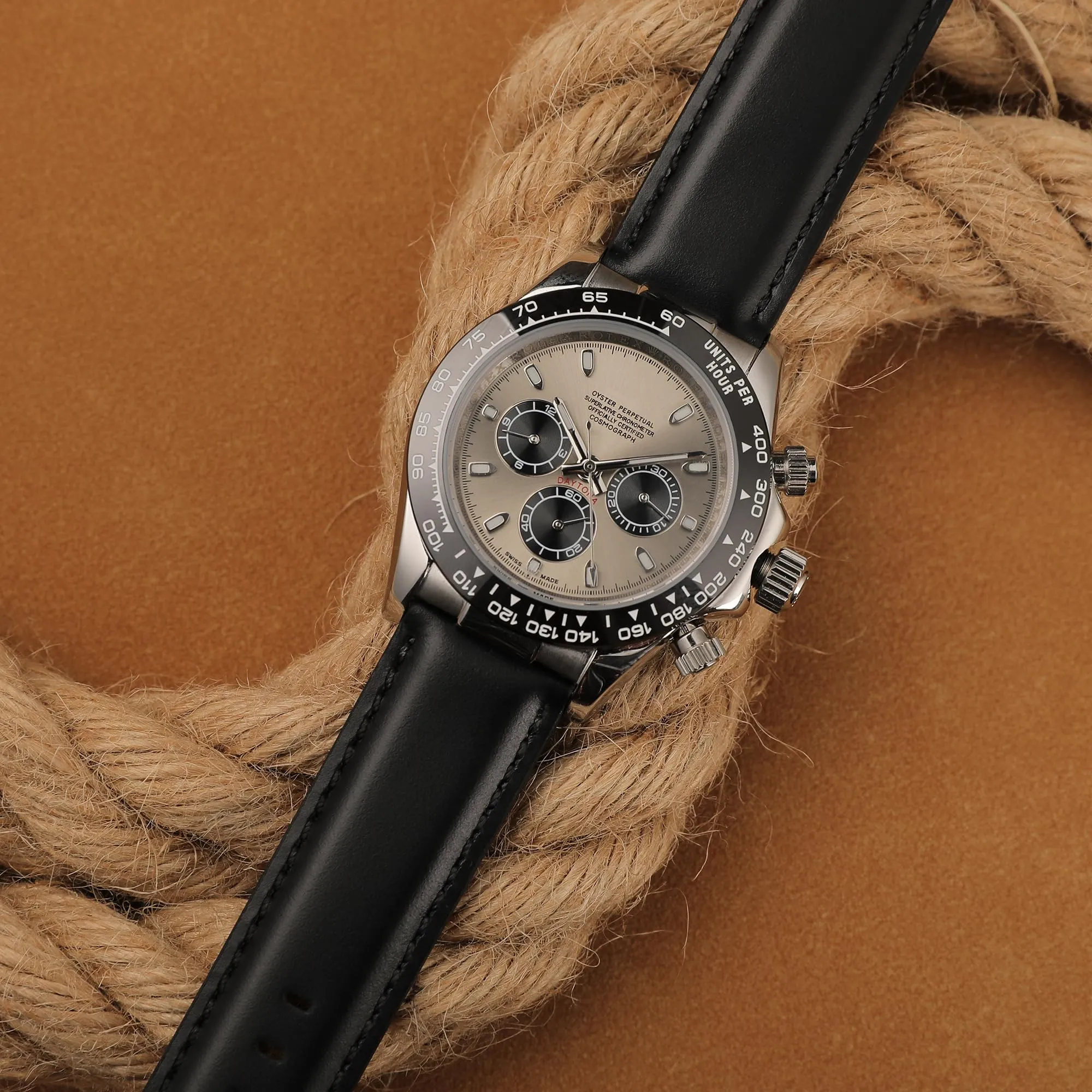 CORROPELLE Cinturini Orologio in Pelle a Sgancio Rapido 18mm 19mm 20mm 21mm 22mm, Elegante Cinturino Vera Pelle Alta qualità Cinturini Ricambio per Uomo Donna, Orologio e Smartwatch - immagine 6