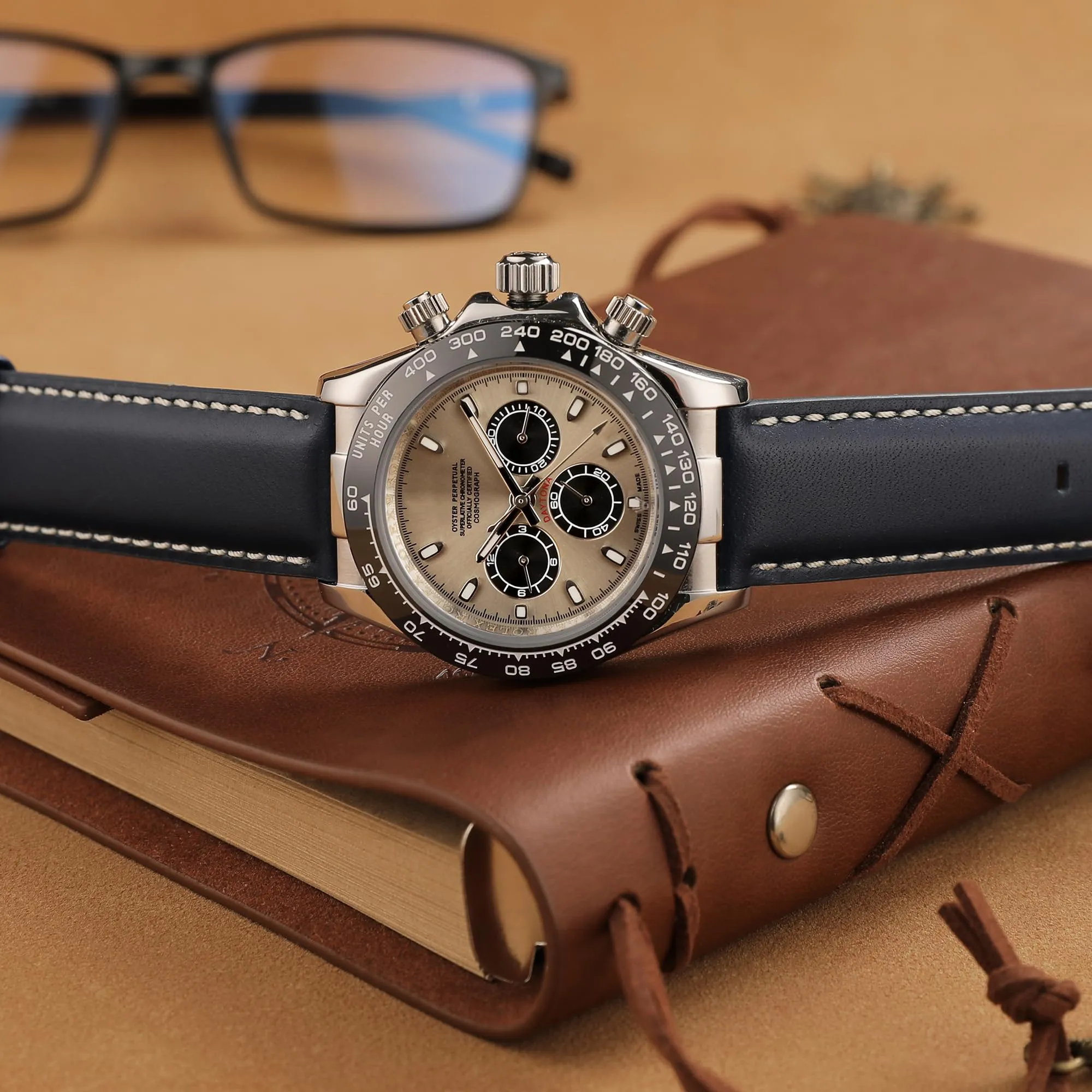 CORROPELLE Cinturini Orologio in Pelle a Sgancio Rapido 18mm 19mm 20mm 21mm 22mm, Elegante Cinturino Vera Pelle Alta qualità Cinturini Ricambio per Uomo Donna, Orologio e Smartwatch - immagine 5