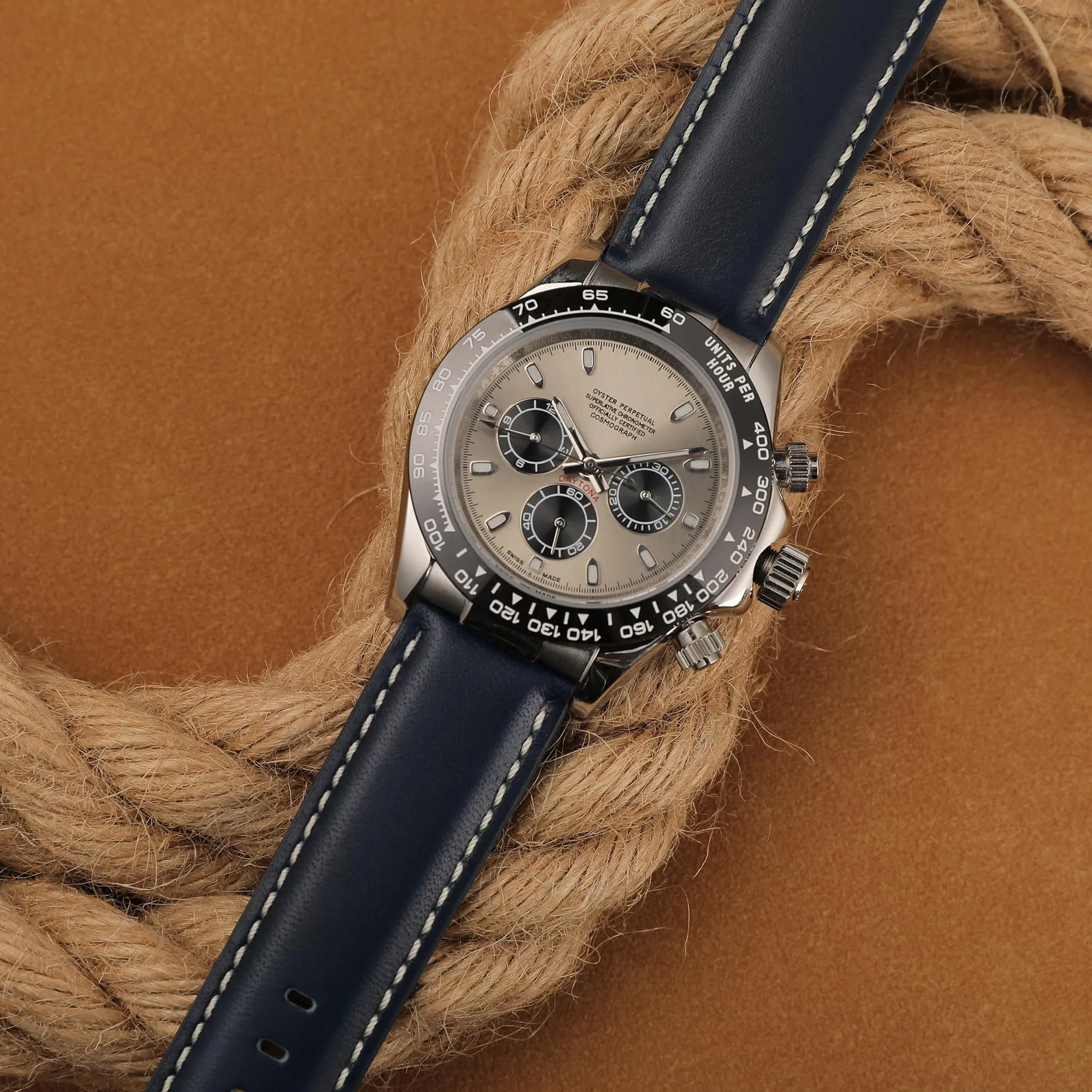 CORROPELLE Cinturini Orologio in Pelle a Sgancio Rapido 18mm 19mm 20mm 21mm 22mm, Elegante Cinturino Vera Pelle Alta qualità Cinturini Ricambio per Uomo Donna, Orologio e Smartwatch - immagine 6