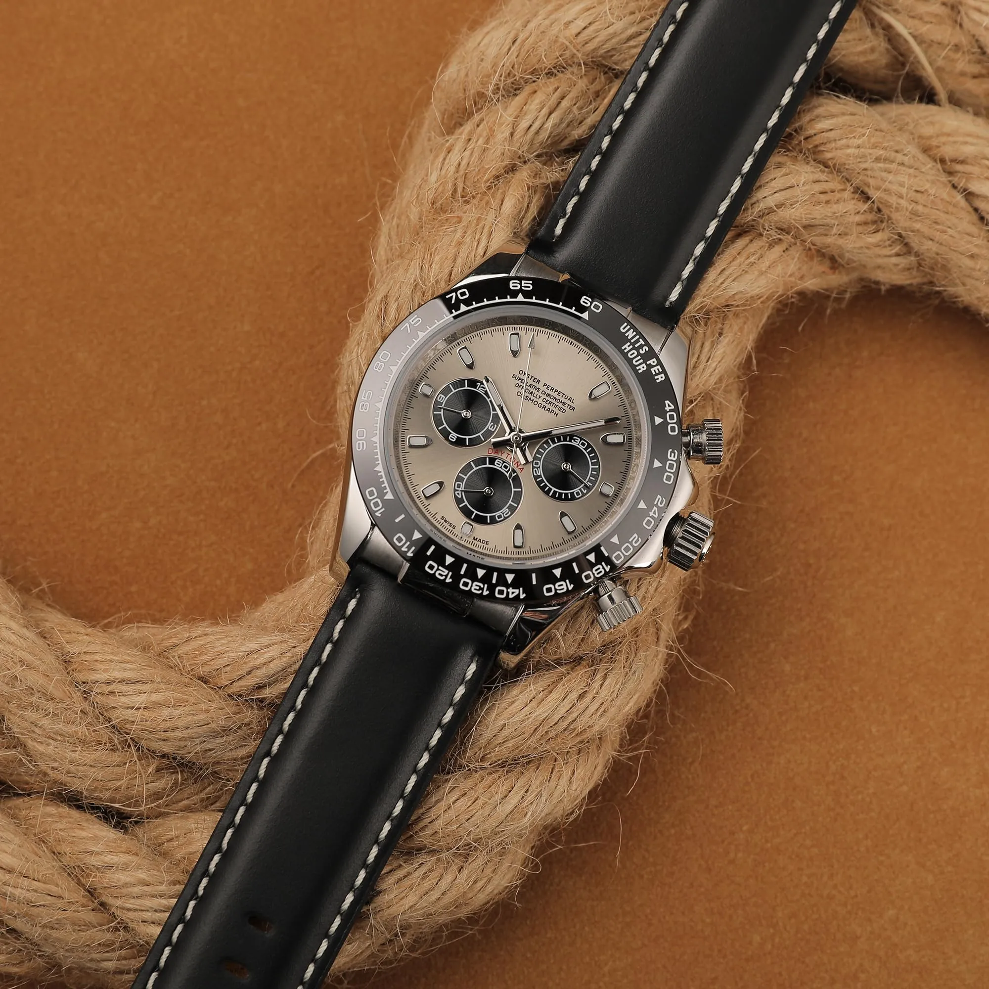 CORROPELLE Cinturini Orologio in Pelle a Sgancio Rapido 18mm 19mm 20mm 21mm 22mm, Elegante Cinturino Vera Pelle Alta qualità Cinturini Ricambio per Uomo Donna, Orologio e Smartwatch - immagine 6