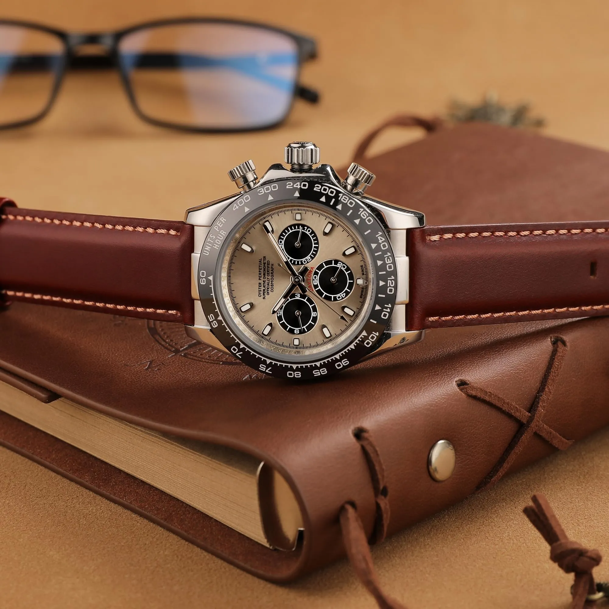 CORROPELLE Cinturini Orologio in Pelle a Sgancio Rapido 18mm 19mm 20mm 21mm 22mm, Elegante Cinturino Vera Pelle Alta qualità Cinturini Ricambio per Uomo Donna, Orologio e Smartwatch - immagine 5