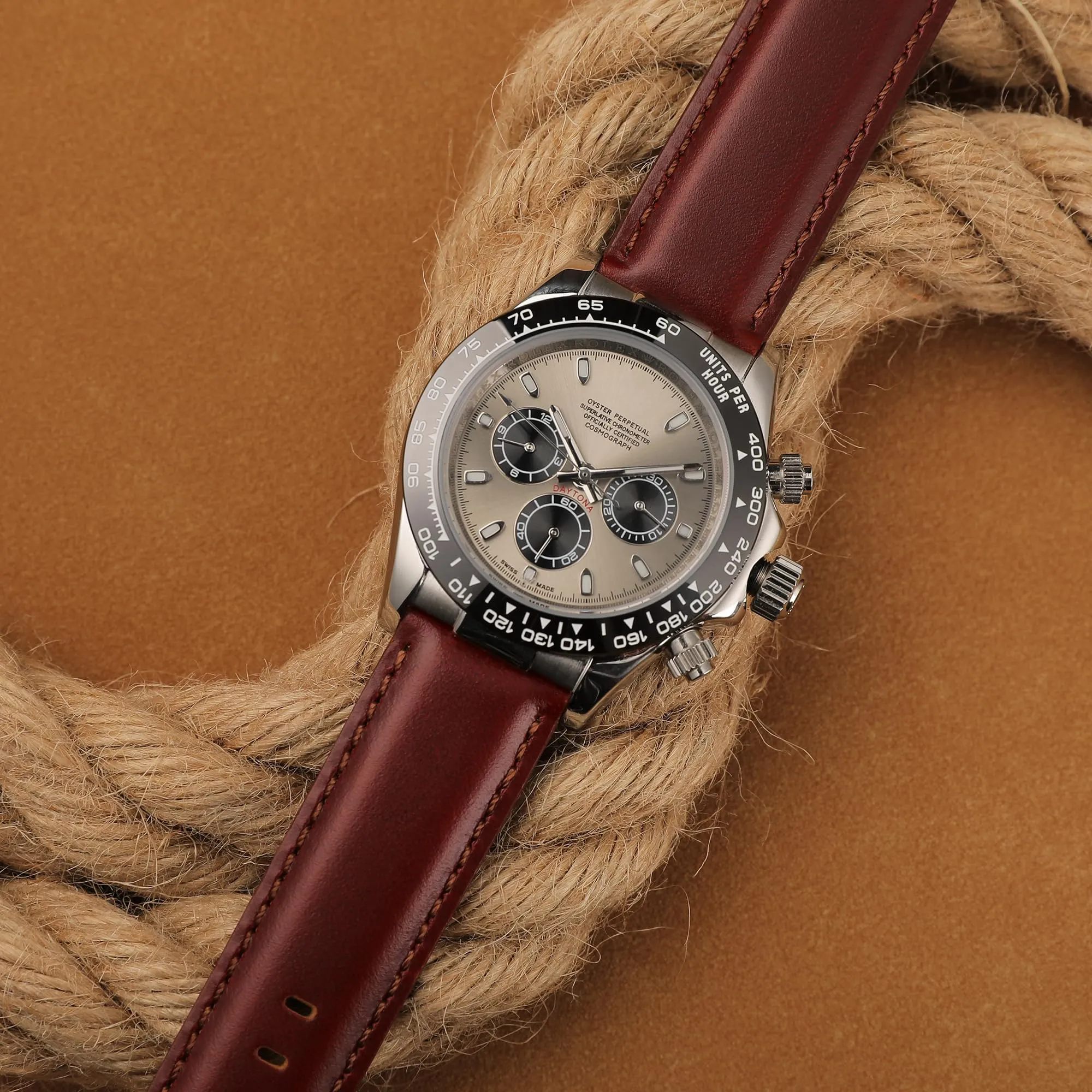 CORROPELLE Cinturini Orologio in Pelle a Sgancio Rapido 18mm 19mm 20mm 21mm 22mm, Elegante Cinturino Vera Pelle Alta qualità Cinturini Ricambio per Uomo Donna, Orologio e Smartwatch - immagine 6