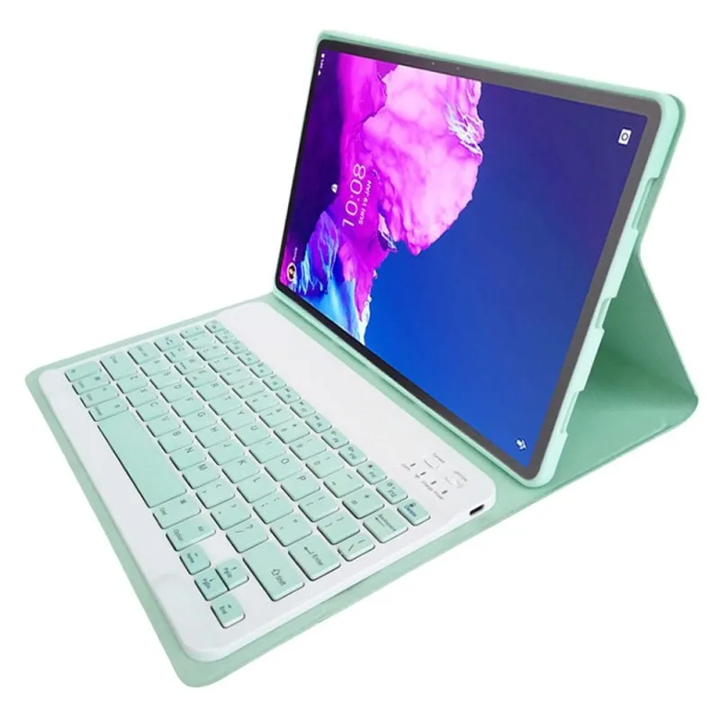 Custodia Royal Bailey LX103 Bluetooth Tastiera Lenovo M10 Plus Tab K10 Verde - immagine 1