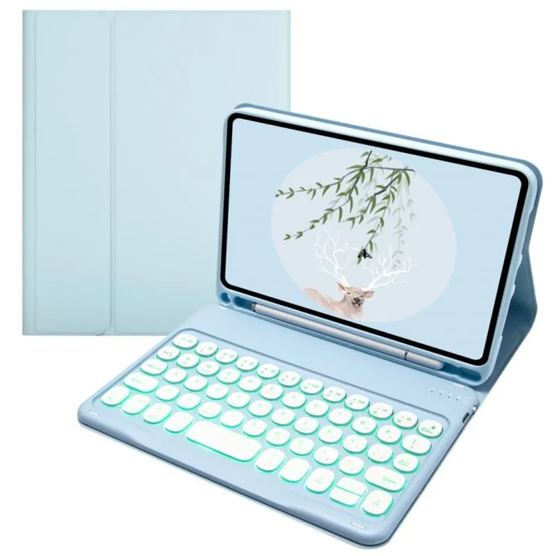 Custodia per Tablet Royal Bailey TS209-1 Bluetooth Tastiera iPad 10.9 Blu - immagine 1