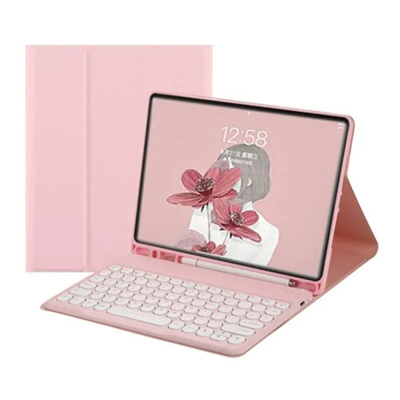 Custodia tablet Royal Bailey TS209 tastiera Bluetooth iPad 10.9 rosa - immagine 1
