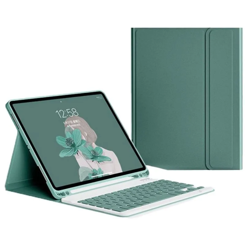 Custodia per tablet Royal Bailey PS006D iPad mini 6 Tastiera Bluetooth Verde - immagine 1