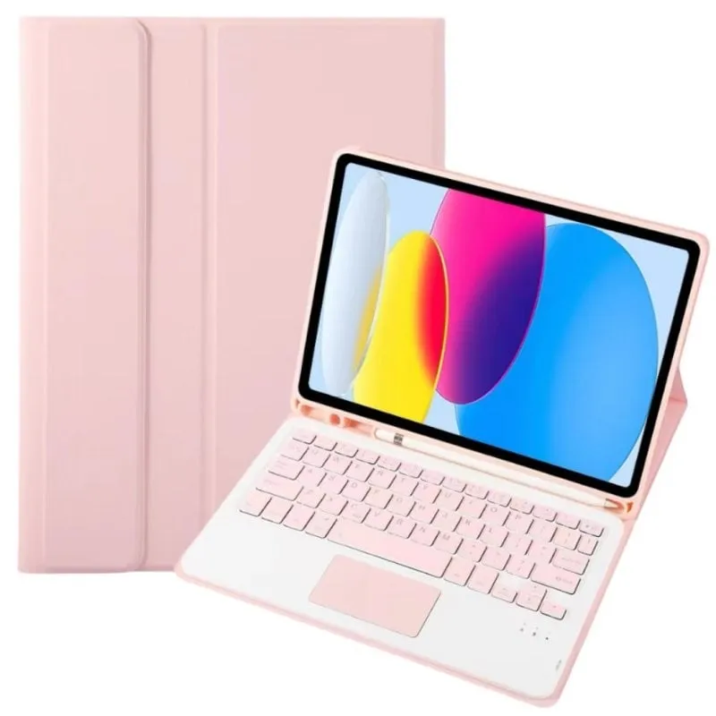 Custodia per tablet Royal Bailey PS211C Bluetooth Tastiera iPad Pro 11 Rosa - immagine 1