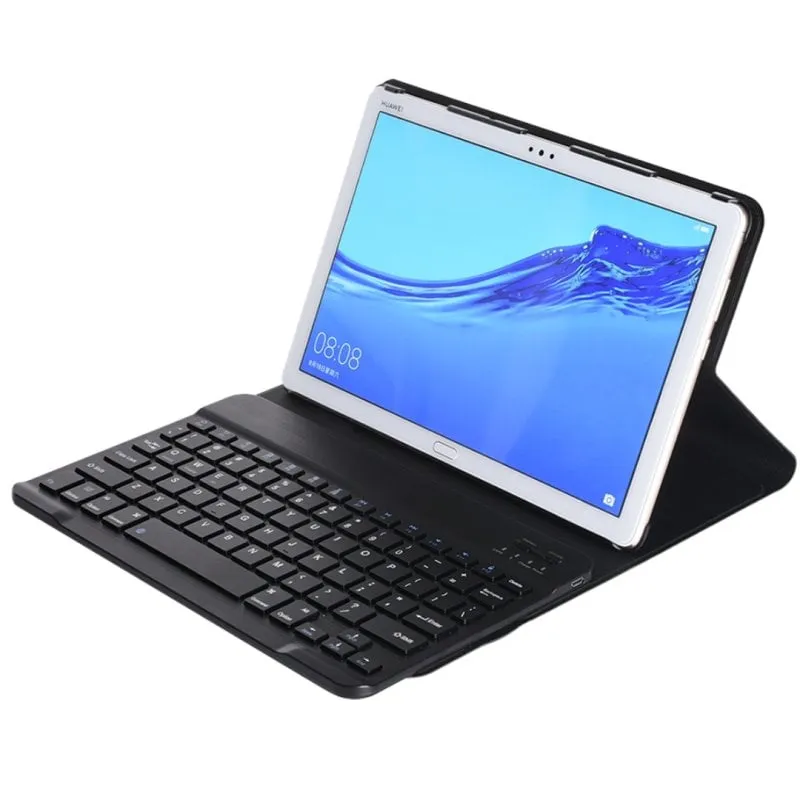Custodia per tablet Royal Bailey P3028-1 con tastiera Bluetooth Huawei M5 Lite Nero - immagine 1