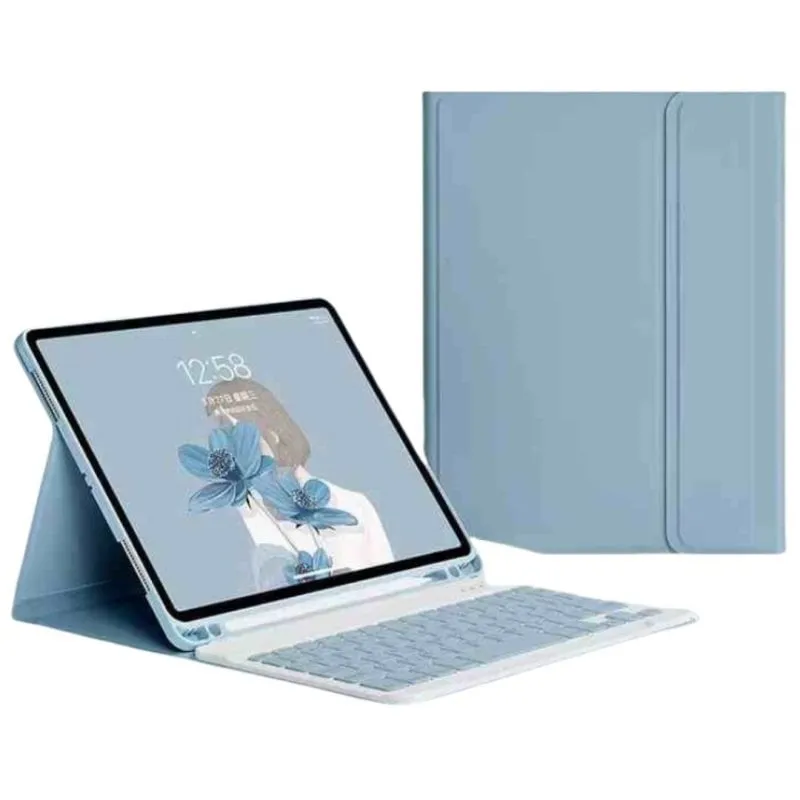 Custodia per tablet Royal Bailey PS211D-1 Bluetooth Tastiera QWERTY Blu - immagine 1
