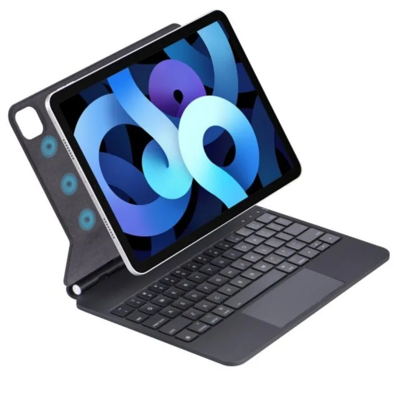 Custodia per Tablet Royal Bailey MK-X9P Tastiera Bluetooth iPad Pro 13 Nero - immagine 1
