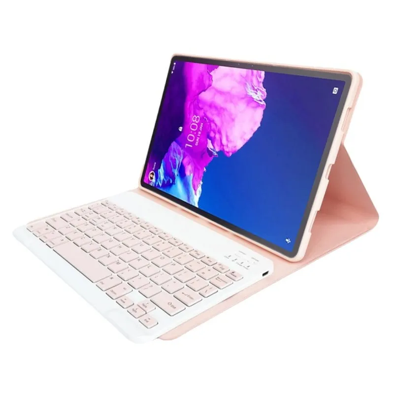 Custodia per tablet Royal Bailey LX103 Bluetooth Tastiera Lenovo M10 Plus 10.3 Tab K10 Rosa - immagine 1