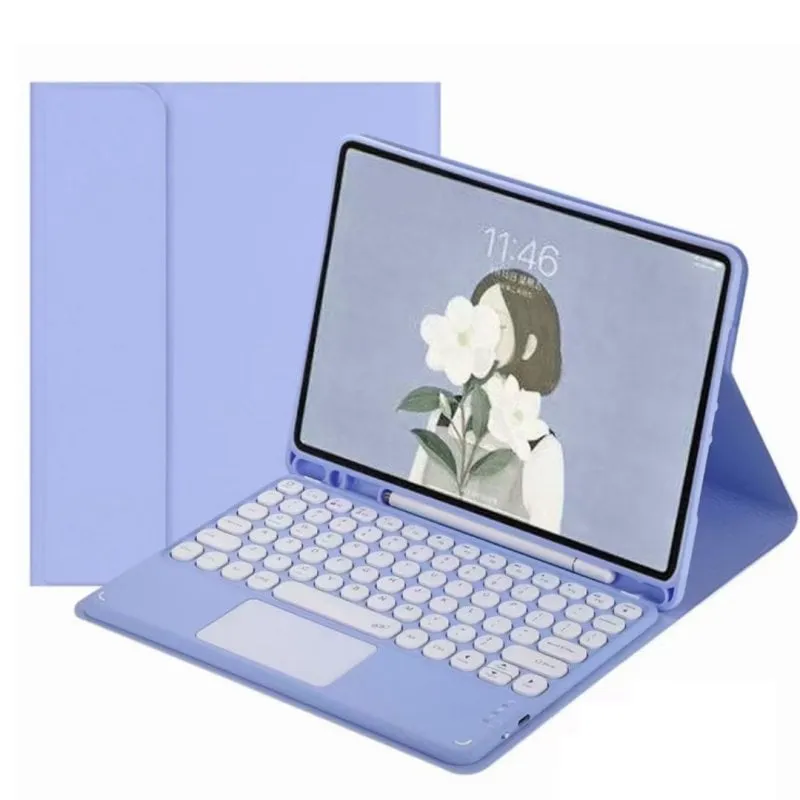 Custodia per Tablet Royal Bailey TY131C Bluetooth Tastiera iPad Air/Pro Viola - immagine 1