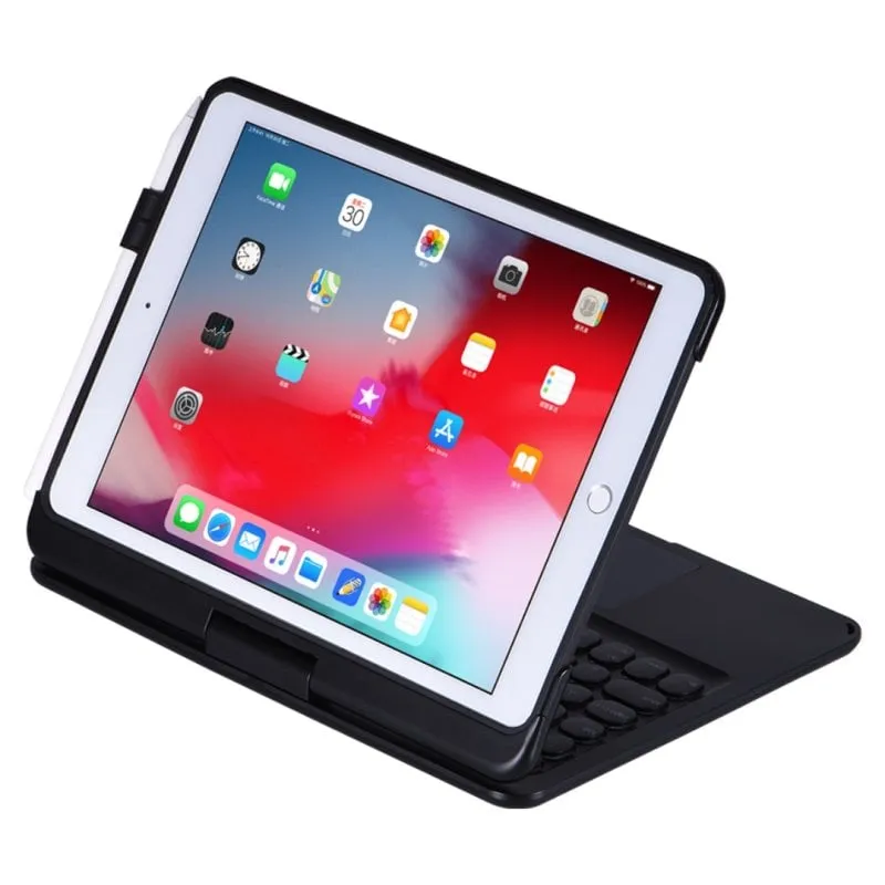 Custodia tablet Royal Bailey Q7 Bluetooth Tastiera iPad 10.2 Air Pro 10.5 Nero - immagine 1