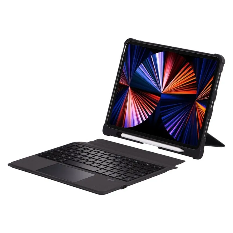 Custodia per tablet Royal Bailey T5206 Bluetooth Tastiera iPad 10.2 Air Pro 10.5 Nero - immagine 1
