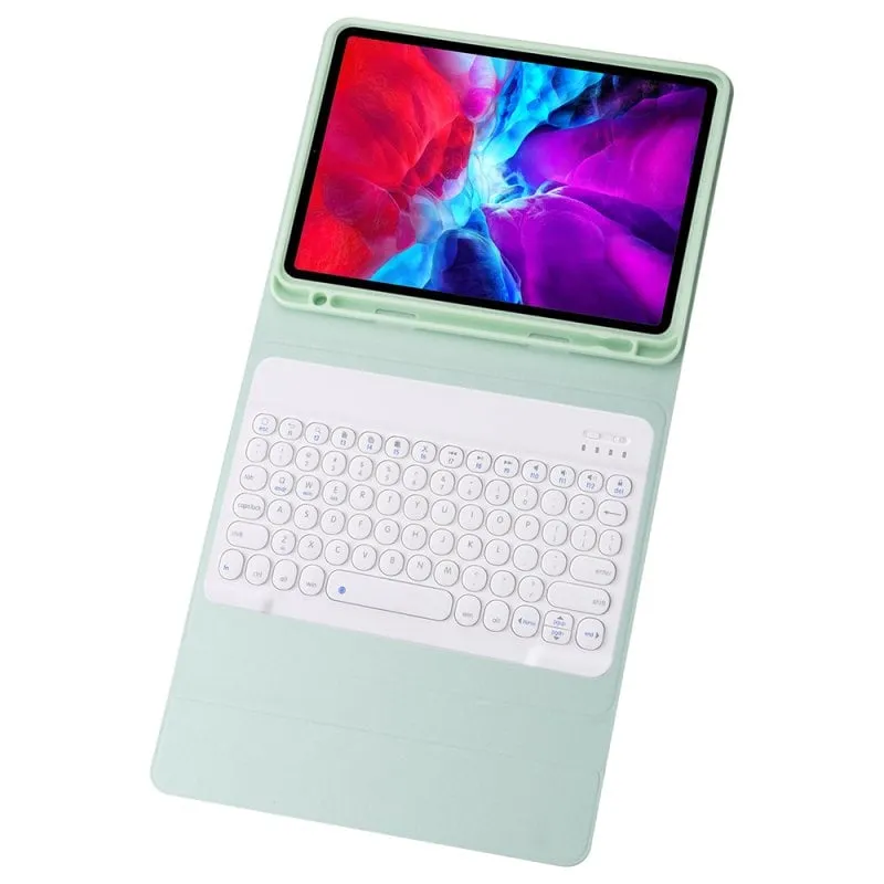 Custodia per Tablet Royal Bailey YM45 Bluetooth Tastiera iPad mini Verde - immagine 1