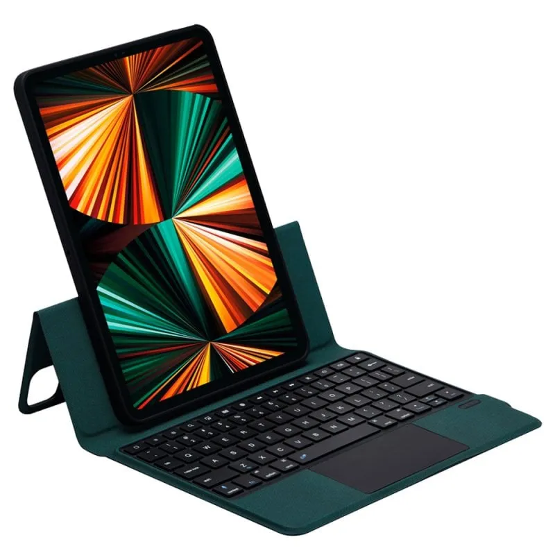 Custodia per Tablet Royal Bailey J5025 Tastiera Bluetooth Verde - immagine 1