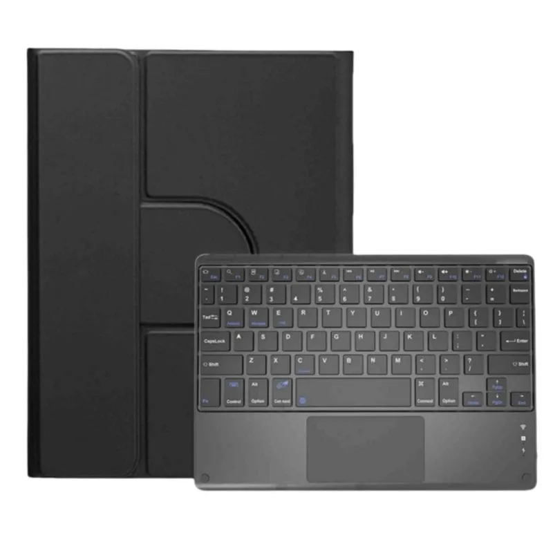 Custodia per Tablet Royal Bailey PD-C12 Bluetooth Tastiera iPad 10.2 Air Pro Nero - immagine 1