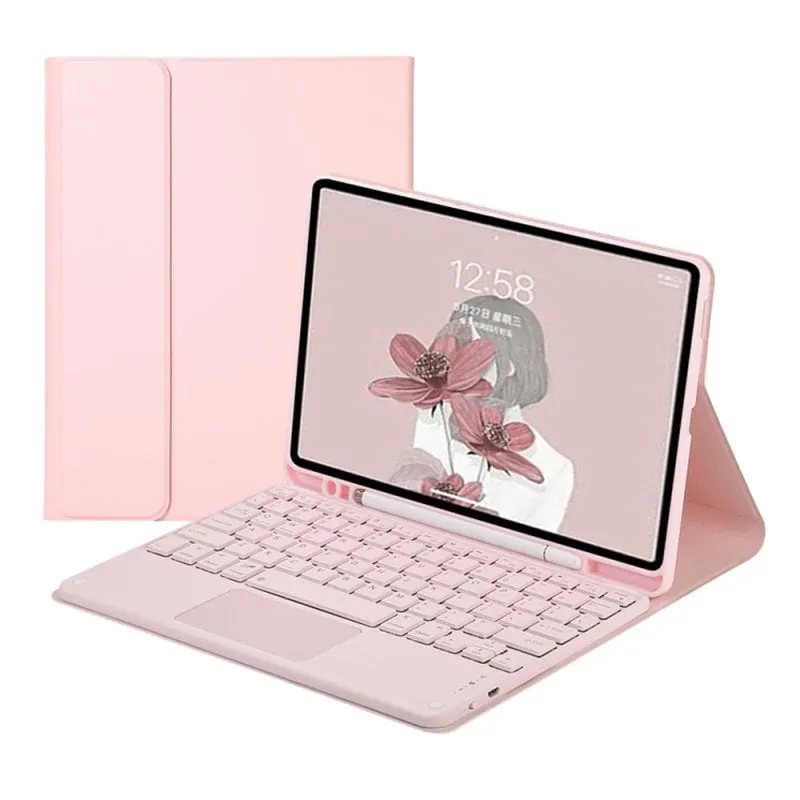 Custodia tablet Royal Bailey TS11C tastiera Bluetooth iPad Air/Pro 11 Rosa - immagine 1