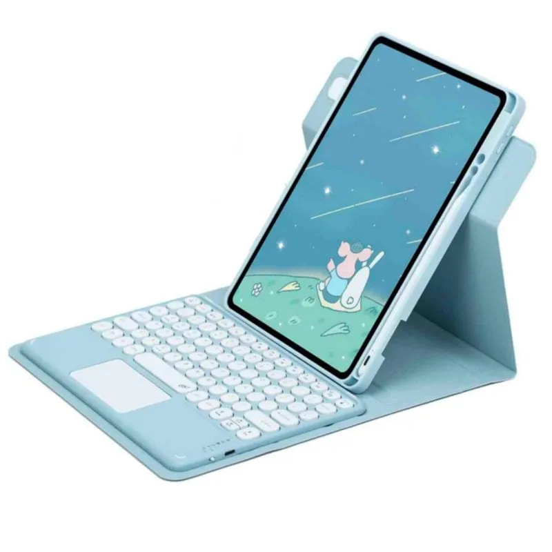 Custodia per tablet Royal Bailey PD-E006 Bluetooth Tastiera iPad 9.7 Blu - immagine 1